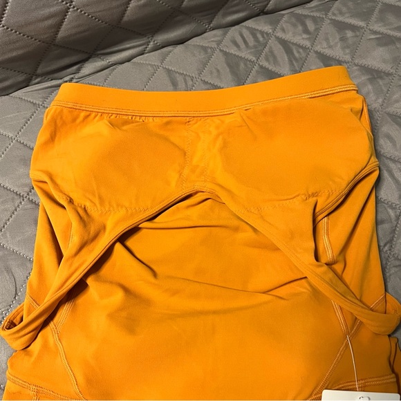 Lululemon Autumn Orange Onesie 8” - Picture 7 of 8